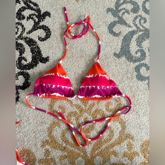 Victoria's Secret Pink, Purple and Orange Swimwear - Picture 3 of 7